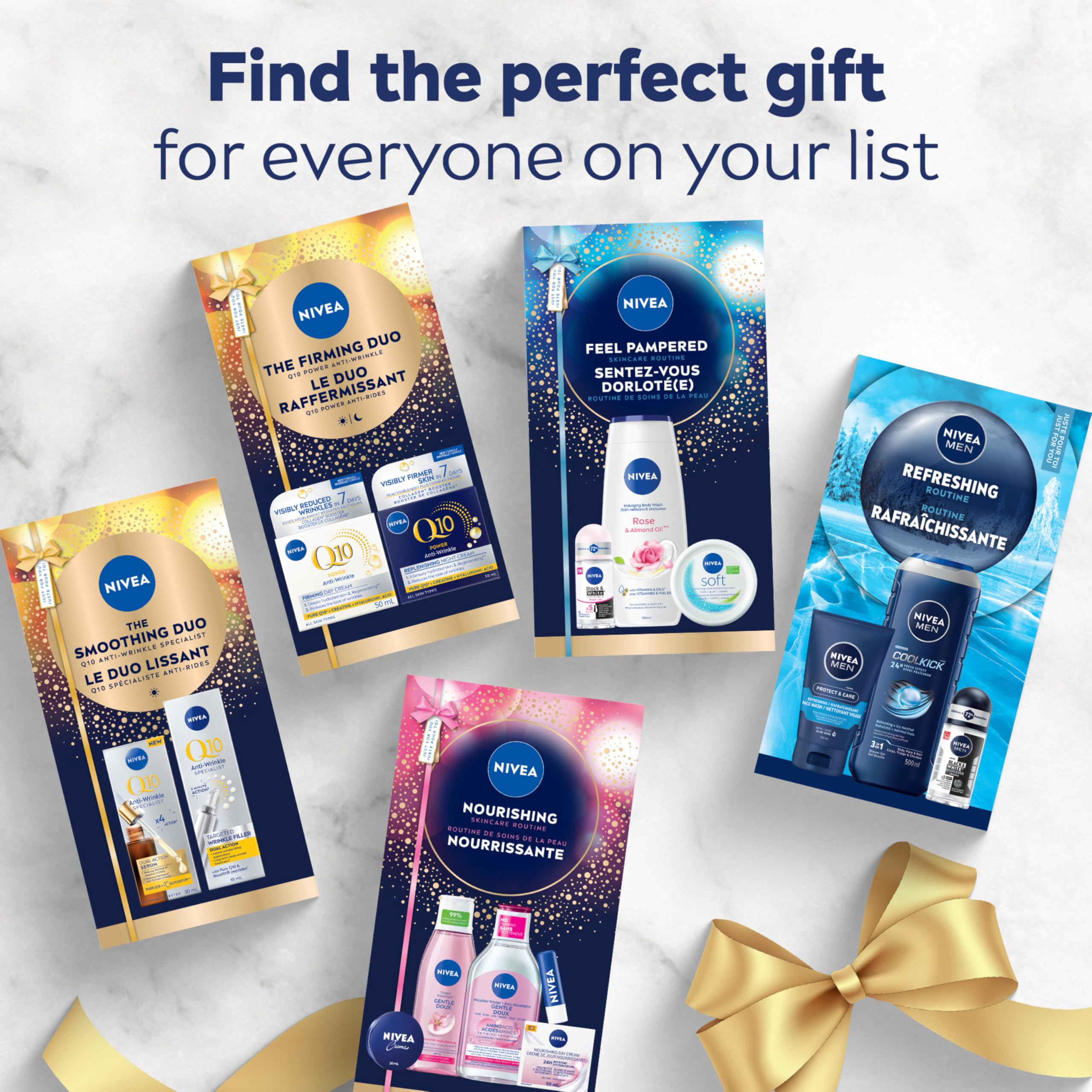 NIVEA Firming Duo Q10 Anti-Wrinkle Specialist, Holiday Gift Set